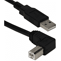 Right Angle USB 2 to Type B