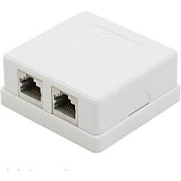 RCT- CAT5 WALLBOX DUAL PORT