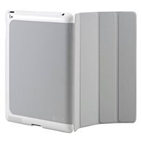 CHoiiX C-IP2F-SCWU-AW Silver/grey Wake Up Folio for iPad2