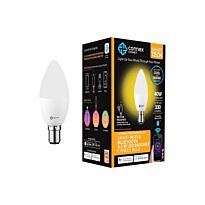 Connex Smart WiFi Bulb 4.5W LED White Candle Bayonet