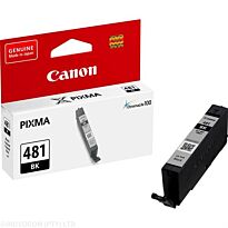 Canon CLI 481 Black Ink Cartridge - Compatible Printer Canon Pixma TS8140 Canon Pixma TS9140