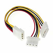 UniQue 4 Pin Molex Power Supply Fan Splitter Y Cable