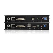 Aten USB DVI HDBaseT 2.0 KVM Extender up to 330 ft w/ 1920x1200 /W/(US/EU/OUT) ADP. ATEN