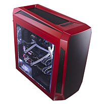 Bitfenix AEG-300-RKWL1 AEgis - Red + Windowed + Icon Display