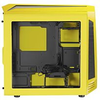 Bitfenix AEG-300-YKWN1 AEgis core - Yellow + Windowed + Icon Display