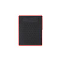 BitFenix Prodigy Acc front bezel - Black+Red highlight - Meshed