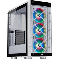 Corsair iCUE 465X RGB Mid-Tower ATX Smart Case ? White