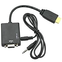 HDMI To VGA+3.5mm Audio 10cm