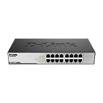 D-LINK 16 PORT 10/100 UNMANAGED SWITCH