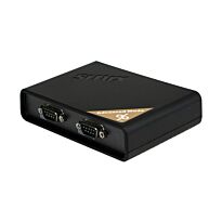 Sunix DevicePort Advanced Mode Ethernet enabled 2-port RS-232 Port Replicator