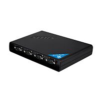 Sunix DevicePort Dock Mode Ethernet enabled 4-port RS-232 Port Replicator