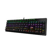 KWG Draco E1 Mechanical Neon Light Keyboard - Neon Light