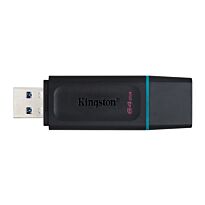 Kingston 64GB USB 3.2 Datatraveler Exodia Black and Teal
