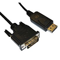 Display Port to DVI Cord 1.8mtr DVI-D