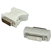 DVI-I Male to DVI-I Female Adapter