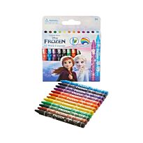 Frozen 12 Wax Crayons Multi