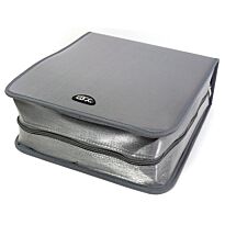 Ebox 240pcs Cd Holder Sparkling Grey