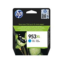 HP 953XL High Yield Cyan Original Ink Cartridge - HP Officejet Pro 8710/8720/8725/8730/8740