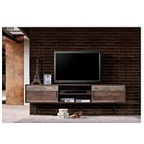 Everfurn Vernice TV Stand 1800w with Two Cupboards