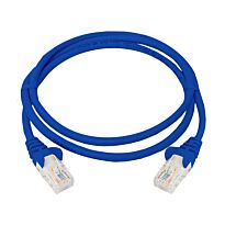 Linkbasic 1 Meter UTP Cat5e Patch Cable Blue