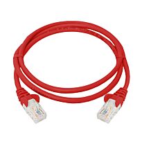 Linkbasic 1 Meter UTP Cat5e Patch Cable Red