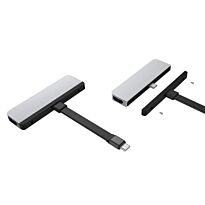 Hyper HyperDrive 6-in-1 USB-C Hub for iPad Pro/Air HD319B-SILVER