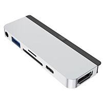 Hyper HyperDrive 6-in-1 USB-C Hub for iPad Pro/Air HD319B-SILVER