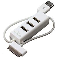 Geeko iPhone USB 2.0 HUB and Charger