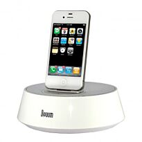 Divoom IBase -1 RMS 10Watts Portable Travel speaker system iPad / iPod /iPhone Speaker with Charger Colour White