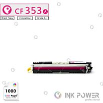 Inkpower Generic for HP 130A for use with HP Color LaserJet Pro MFP M177fw/MFP M176n Cyan Toner Cartridge