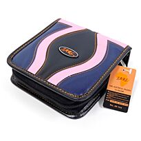 Jarl 40pcs Cd Wallet Pink Black and Blue