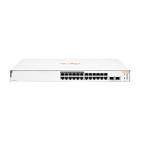 HPE Aruba Instant On 1830 24-port PoE Gigabit Smart Managed Switch with 2x 1G SFP ports