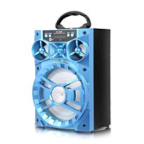 Portable Speaker with Radio Blue