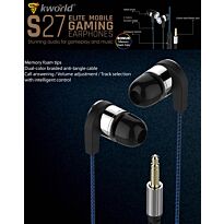 Kworld KW-S27 In-Ear Elite Mobile Gaming Earphones Stereo Silicone Earbuds