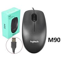 Logitech Mouse M90 Grey USB