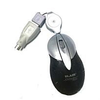 Geeko Black/Silver USB Mini Optical Mouse