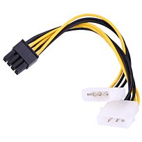 2 X Molex(4P) to 8Pin GFX