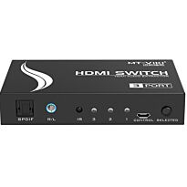 3 Port HDMI Switch with Audio