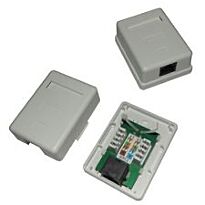 RJ45 Wall Box Single-New