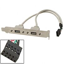 USB Panel Mount Chord