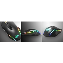 KWG Orion M1 RGB streaming lighting Unique lighting effects for gaming mouse