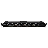 16 Port Gigabit Passive PoE Injector