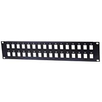 NetiX / UniQue 32 Port Blank Patch Panel-CAT5E