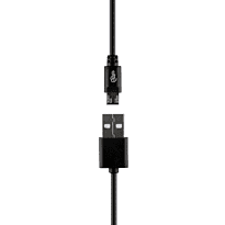 Pro Bass Power Series Boxed Round Micro USB Cable Black