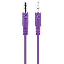 Pro Bass Unite Series- Boxed Auxiliary Cable-Purple