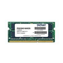 Patriot Signature Line 8GB DDR3 1600MHz SO-DIMM Dual Ran