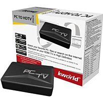 Kworld PC TO HDTV Watch your favorite PC files or search on the internet displayed on your HDMI TV in High Definition