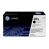 HP 49X Black Toner Cartridge 6000 Pages Original Single-pack