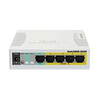 MikroTik SwOS Switch 5 Port Gigabit PoE 1SFP | RB260GSP