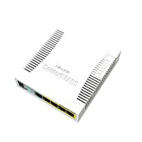 MikroTik SwOS Switch 5 Port Gigabit PoE 1SFP | RB260GSP